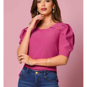 Blusa Manga Bombacha