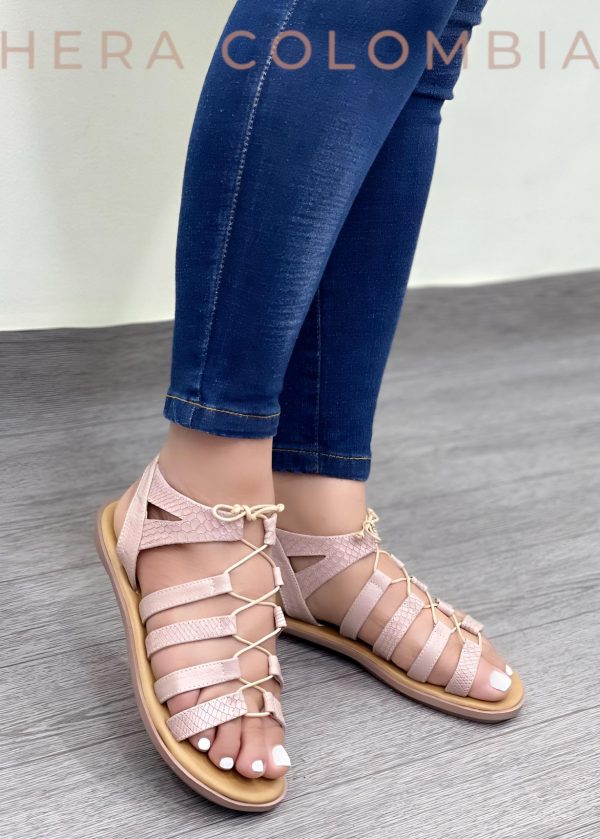 Hermosas sandalias de cuero - Imagen 3